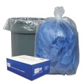 Mothers Day Sale! Save an Extra 10% off your order | Classic Clear 1507143 60 Gallon 0.9 mil 38 in. x 58 in. Linear Low-Density Can Liners - Clear (10 Bags/Roll, 10 Rolls/Carton) image number 1