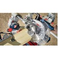 Miter Saws | Factory Reconditioned Bosch GCM18V-10SDN14-RT 18V PROFACTOR Brushless Dual-Bevel Slide Lithium-Ion 10 in. Cordless Miter Saw Kit (8 Ah) image number 7