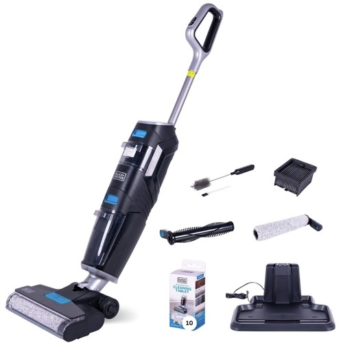 Vacuums | Black & Decker BXUVXA02 120V Lithium-Ion Cordless Multi-Surface Vacuum and Wash Duo with HEPA Filter Accessories image number 0