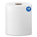 Cleaning & Janitorial Supplies | Kleenex 50606 8 in. x 600 ft. Hard Roll Paper Towels with Premium Absorbency Pockets - White (6 Rolls/Carton) image number 0