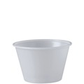 Cups and Lids | Dart P400N 4 oz. Polystyrene Portion Cups - Translucent (2500/Carton) image number 1