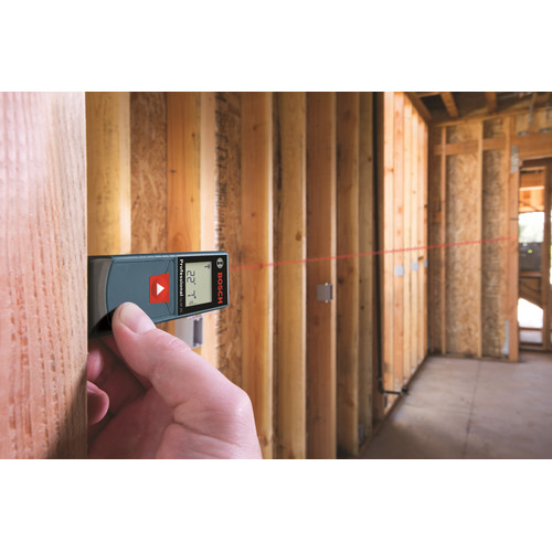 Bosch Glm 20 65 Ft Compact Laser Measure With Backlit Display