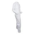 Bib Overalls | KleenGuard KCC 46004 A30 Elastic-Back Coveralls - Extra Large, White (25/Carton) image number 4