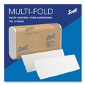 Cleaning & Janitorial Supplies | Scott 01807 9.2 in. x 9.4 in. 1-Ply Essential Recycled Multi-Fold Towels - White (4000/Carton) image number 5