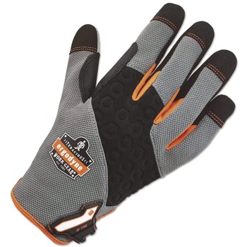 Ergodyne ProFlex 710 Heavy-Duty Utility Gloves - Medium Gray (1-Pair)
