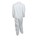 Bib Overalls | KleenGuard KCC 44316 A40 Elastic-Cuff and Ankles Coveralls - Triple Extra Large, White (25/Carton) image number 5