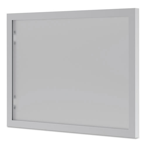  | HON HBL72HDG BL Series 13.25 in. x 17.38 in. Frosted Glass Hutch Door - Silver image number 0