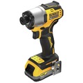 Impact Drivers | Factory Reconditioned Dewalt DCF840E1R 20V MAX Brushless Lithium-Ion 1/4 in. Cordless Impact Driver Kit (1.7 Ah) image number 1