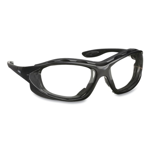 Eye Protection | Honeywell Uvex S0600HS Polycarbonate Seismic Sealed Eyewear - Black Frame Clear Lens image number 0