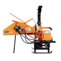 Chipper Shredders | Detail K2 WM-8H-0002 WoodMaxx WM-8H 8 in. PTO Wood Chipper with Hydraulic Feed image number 5