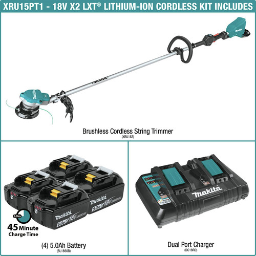 makita weed trimmer string replacement