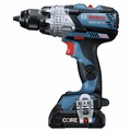 Combo Kits | Factory Reconditioned Bosch GXL18V-227B25-RT 18V Brushless Lithium-Ion 1/4 in. and 1/2 in. Cordless Bit/Socket Impact Driver/Wrench and Hammer Drill Driver Combo Kit with 2 Batteries (4 Ah) image number 3