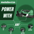 Band Saws | Metabo HPT CB18DBLQ4M 18V Brushless Lithium-Ion 3-1/4 in. Band Saw (Tool Only) image number 7
