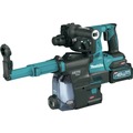 Rotary Hammers | Makita GRH10D1W 40V MAX XGT Brushless Cordless 13/16 in. SDS‑PLUS AVT Rotary Hammer Kit with Dust Extractor (2.5 Ah) image number 4