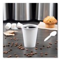Mothers Day Sale! Save an Extra 10% off your order | SOLO 378W-2050 8 oz. Single-Sided Poly Paper Hot Cups - White (1000/Carton) image number 6