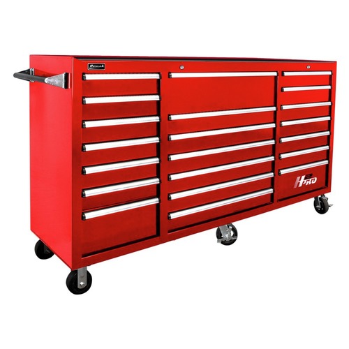 Tool Chests | Homak RD04021720 72 in. H2Pro Series 21-Drawer Rolling Cabinet - Red image number 0