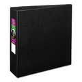  | Avery 27650 11 in. x 8.5 in. 3 in. Capacity 3 Rings Durable Non-View Binder with DuraHinge and Slant Rings - Black image number 0