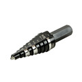 Drill Driver Bits | Klein Tools KTSB03 1/4 in. - 3/4 in. #3 Double-Fluted Step Drill Bit image number 1