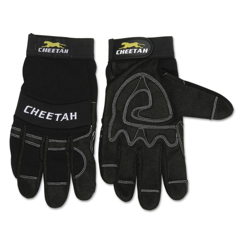 Work Gloves | MCR Safety 935CHXL Cheetah Gloves - X-Large, Black (1-Pair) image number 0