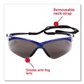 Safety Glasses | KleenGuard KCC47387 Nemesis Safety Glasses - Metallic Blue Frame, Smoke Lens (12/Box) image number 1