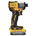 Impact Drivers | Factory Reconditioned Dewalt DCF840E1R 20V MAX Brushless Lithium-Ion 1/4 in. Cordless Impact Driver Kit (1.7 Ah) image number 3