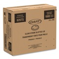 Percentage Off | Dart 626TS PETE Flat Straw-Slot Lids for 16 - 24 oz. Cold Cups (100/Pack, 10 Packs/Carton) image number 3