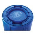 Trash & Waste Bins | Rubbermaid Commercial FG263273BLUE Brute 32 Gallon Polyethylene Recycling Container - Blue image number 1