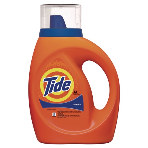 Mothers Day Sale! Save an Extra 10% off your order | Tide 40213 46 oz. 32 Loads Liquid Tide Laundry Detergent image number 0