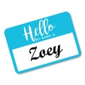  | Avery 08722 3.37 in. x 2.33 in. Flexible "Hello" Adhesive Name Badge Labels - Assorted (120/PK) image number 1