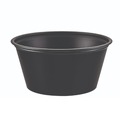 Cups and Lids | Dart P325BLK 3.25 oz. Polystyrene Portion Cups - Black (2500/Carton) image number 0