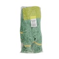 Mothers Day Sale! Save an Extra 10% off your order | Boardwalk BWK501GN 5 in. Headband Super Loop Cotton/Synthetic Fiber Wet Mop Head - Small, Green (12/Carton) image number 2