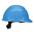 Hard Hats | 3M 7100239987 SecureFit H-Series 4-Point Pressure Diffusion Ratchet Suspension H-700 Cap with UV Indicator Hard Hats - Blue image number 1