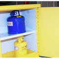 Safety Cabinets | JOBOX 1-858990 60 Gallon Heavy-Duty Safety Cabinet (Yellow) image number 3
