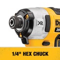 Combo Kits | Factory Reconditioned Dewalt DCK299D1W1R 20V MAX XR Brushless Lithium-Ion 1/2 in. Cordless Hammer Drill and 1/4 in. Impact Driver Combo Kit with 2 Batteries (2 Ah/8 Ah) image number 15