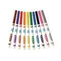 Washable Markers | Crayola 588211 10 Assorted Colors Fine Bullet Tip Ultra-Clean Washable Marker Classpack (200/Box) image number 4