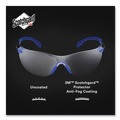 Safety Glasses | 3M 7100079183 Solus 1000 Series Safety Glasses - Blue Plastic Frame Clear Polycarbonate Lens image number 1