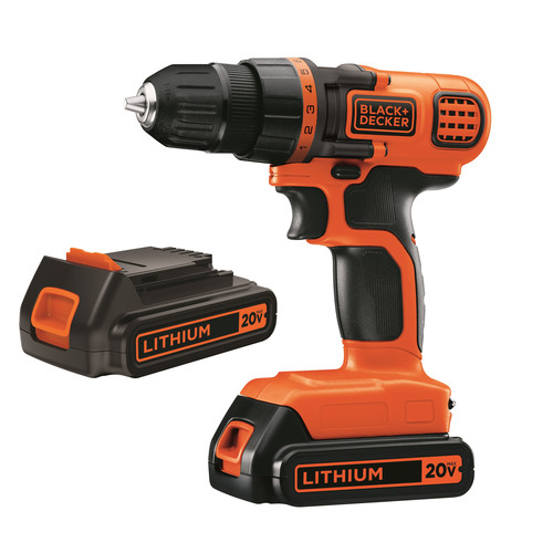 Black & Decker LD120-2 Cordless Drill With (2) Batteries and Charger -  Roller Auctions