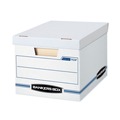  | Bankers Box 57036-04 STOR/FILE 12.5 in. x 16.25 in. x 10.5 in. Letter/Legal Files Storage Box - White (6/Pack) image number 1