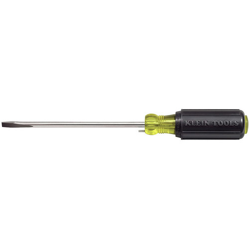 Screwdrivers | Klein Tools 605-6B 1/4 in. Cabinet Tip 6 in. Shank Wire Bending Screwdriver image number 0