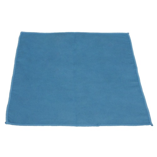 Cleaning & Janitorial Accessories | Impact LFK100 16 in. x 16 in. Lightweight Microfiber Cloths - Blue (12/Pack, 18 Packs/Carton) image number 0