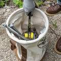 Cases and Bags | Klein Tools 5104 Leather-Bottom Canvas Bucket image number 5