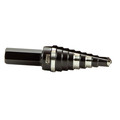 Drill Driver Bits | Klein Tools KTSB03 1/4 in. - 3/4 in. #3 Double-Fluted Step Drill Bit image number 3