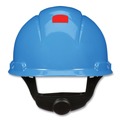 Hard Hats | 3M 7100239987 SecureFit H-Series 4-Point Pressure Diffusion Ratchet Suspension H-700 Cap with UV Indicator Hard Hats - Blue image number 0