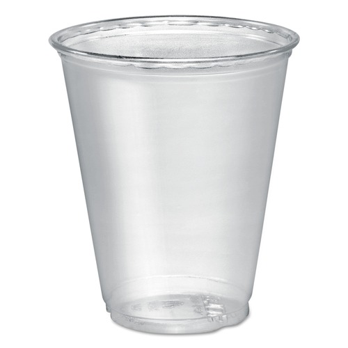 Cups and Lids | Dart TP7 Ultra Clear 7 oz. PET Cold Cups (50/Pack) image number 0