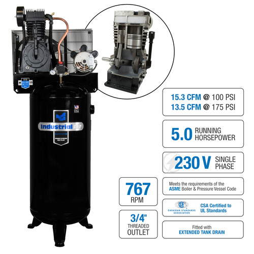 two stage air compressor
