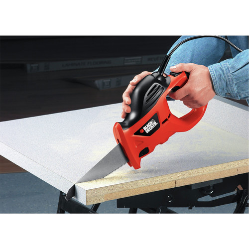 Black & Decker 3.40 Amp 4,600 SPM Keyless Powered Hand Saw PHS550B