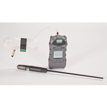 MSA ALTAIR Monochrome Display 10 ft. Line 1 ft. Probe 5X Gas Detector (LEL, O2, CO, H2S, SO2) - (Charcoal)