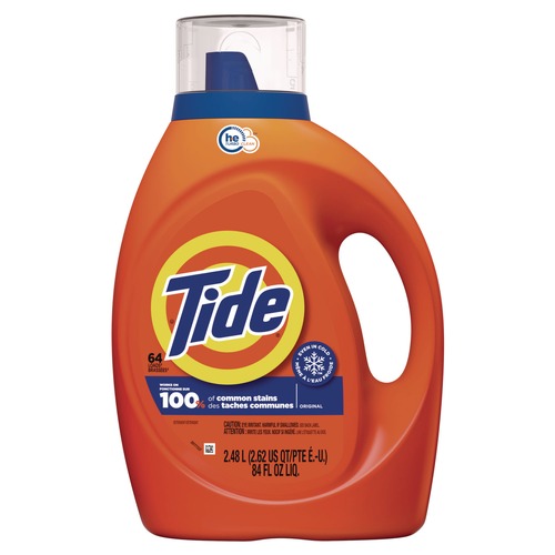 Mothers Day Sale! Save an Extra 10% off your order | Tide 40217EA 92 oz. 64-Load HE Liquid Laundry Detergent - Original Scent image number 0