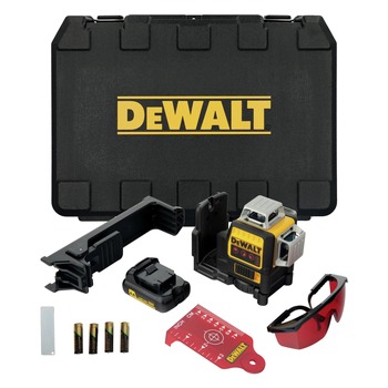 Dewalt 12V MAX 3 x 360 Degrees Red Line Laser