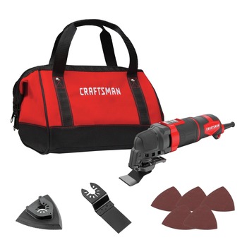 Factory Reconditioned Craftsman CMEW401R 3 Amp Corded Electric Oscillating Tool Kit